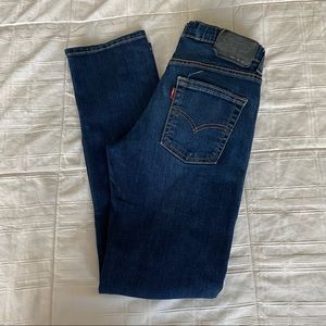 Boys Levi’s dark blue jeans sz 12